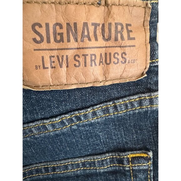 Signature NWT 38 x 32  Levi Strauss Mens Bootcut Jeans Denim - Picture 6 of 16
